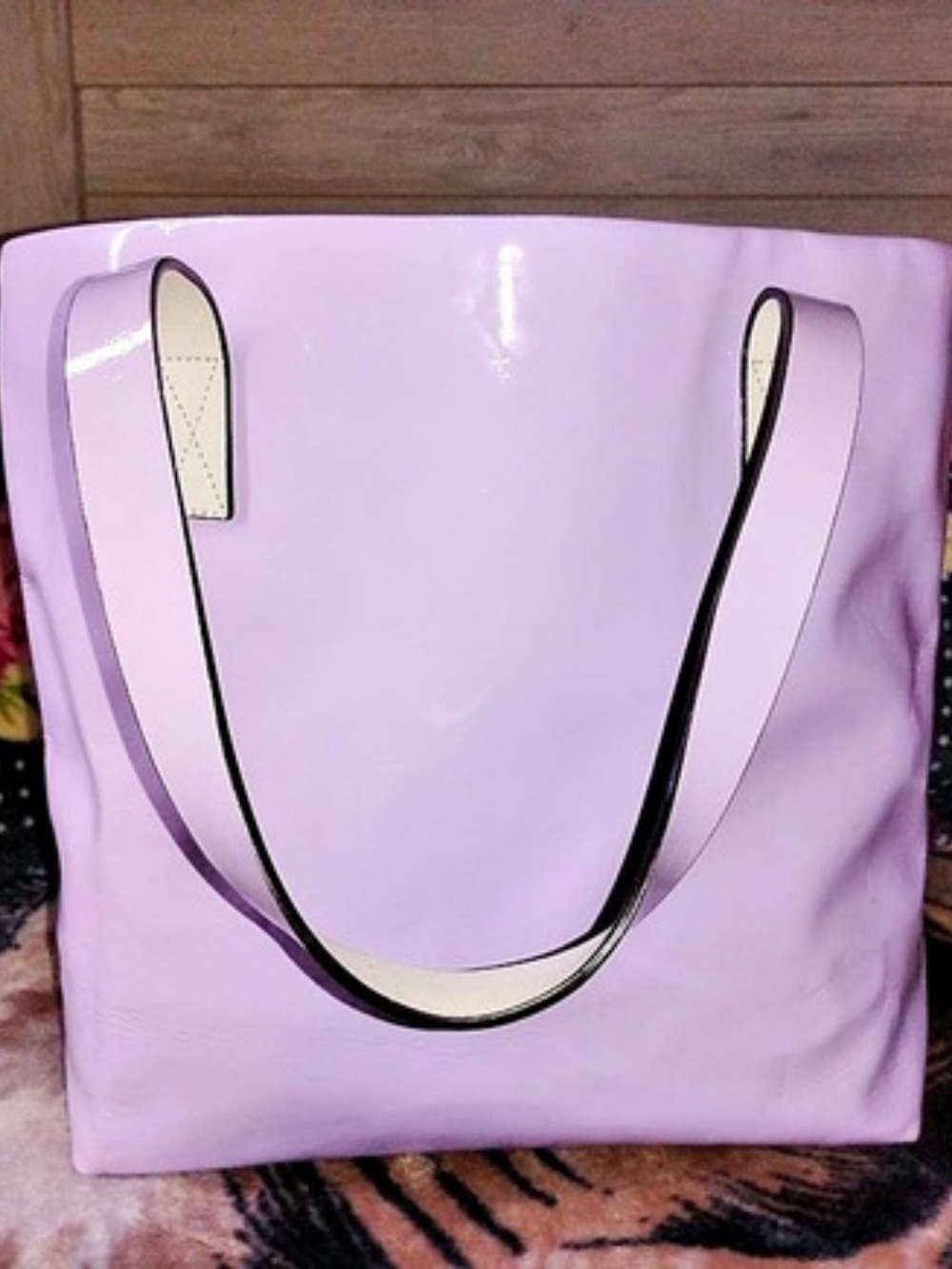 Kate Spade Purple Tote Bag - Picture 2 of 4